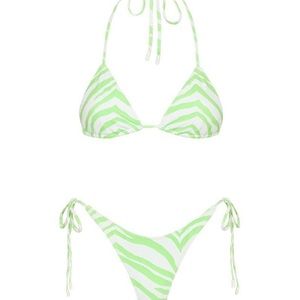 Triangl Vinca Zebra Spring Bikini Set